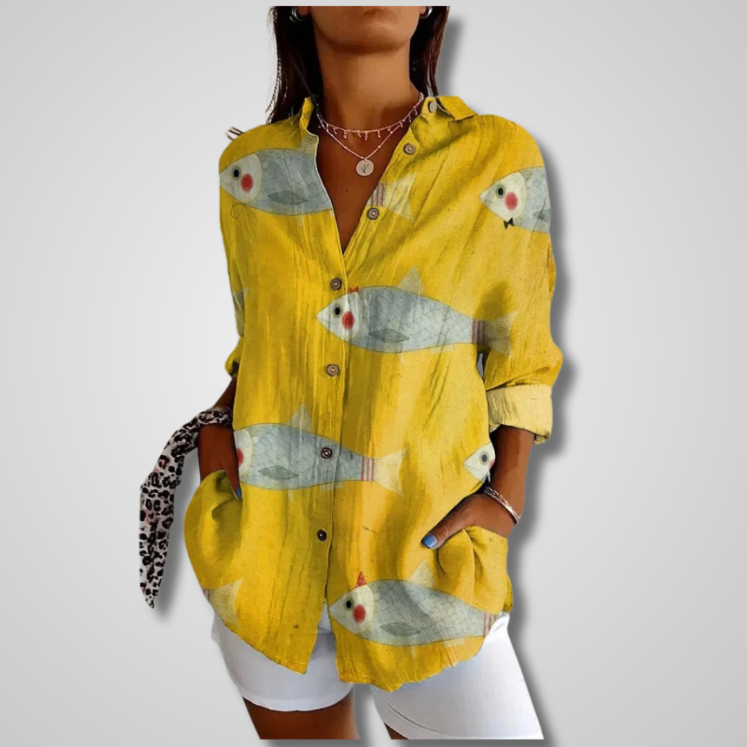 Alexa | Women Summer Vintage Relaxed Shirt