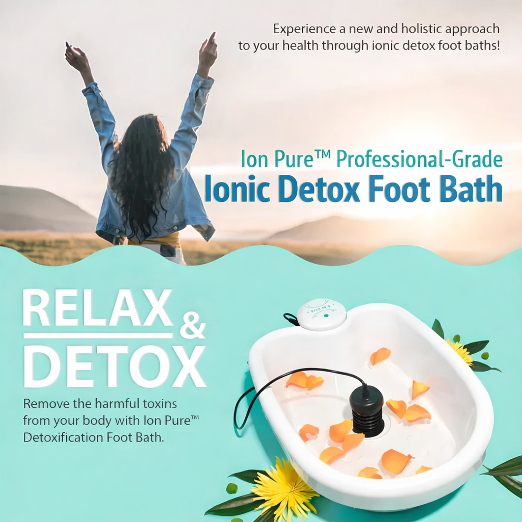 Detox Foot Bath | Ionic Foot Spa System | Professional Ionic Technology | IonPure