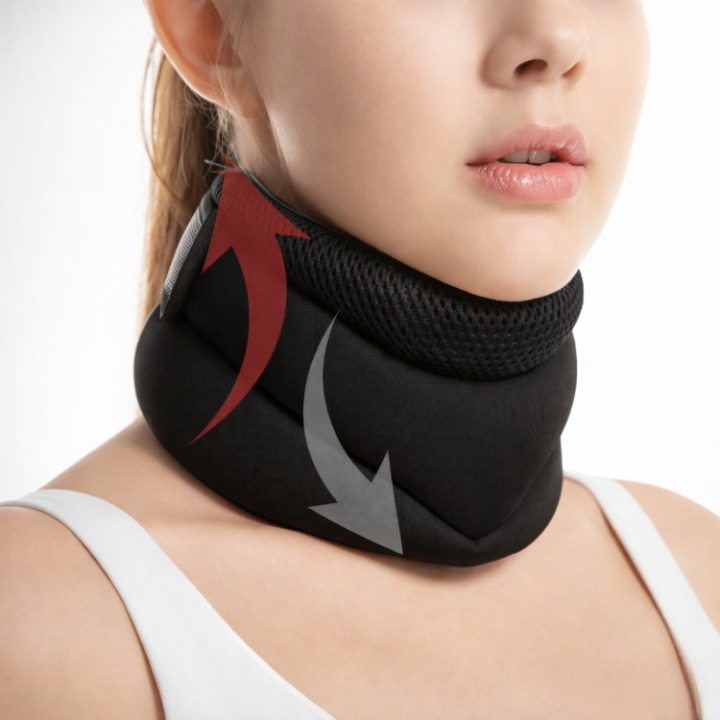 Ergonomic Neck Support Pillow for Restful Sleep and Snoring Reduction