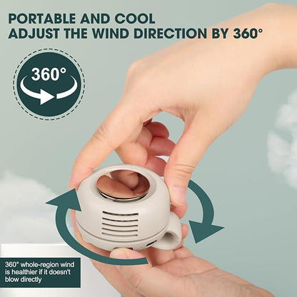 BreezeAura™ – Mini Clip Fan Under Clothing Without Blades with 23h Battery Life [50% Discount]