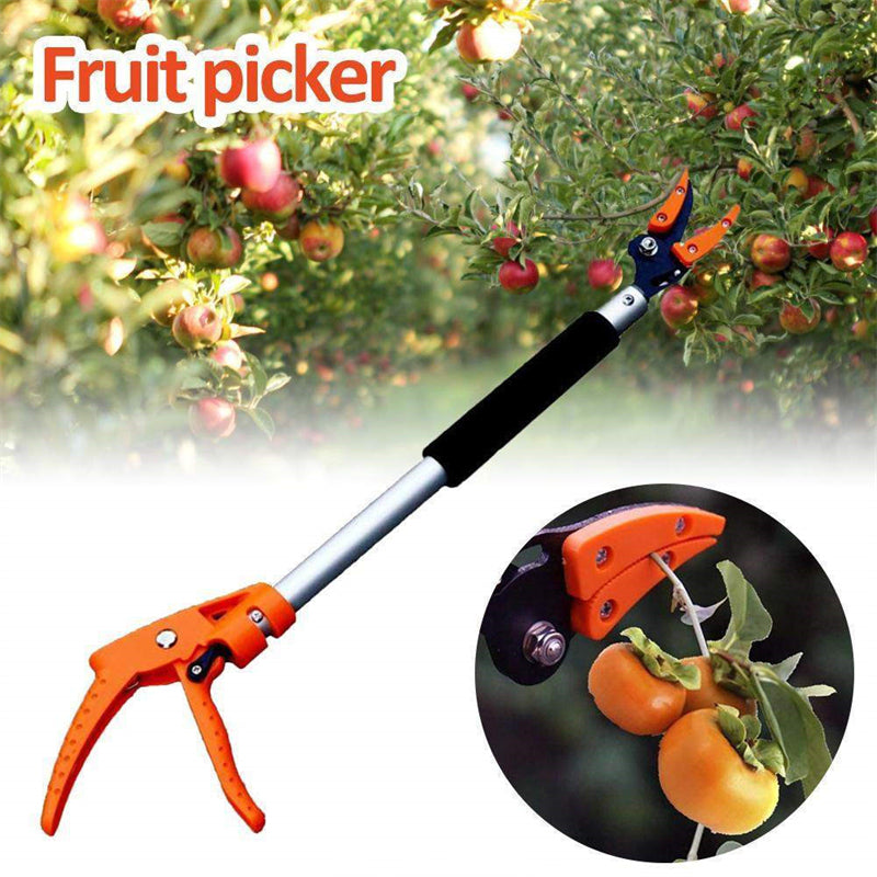 Adjustable Telescopic Branch Cutter with Spring-Assisted Mechanism