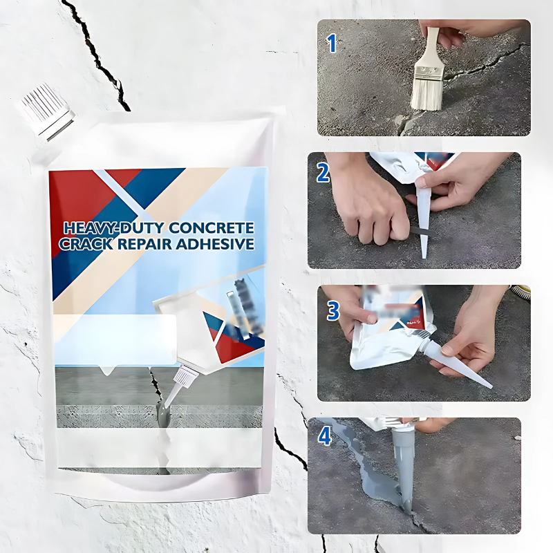 Concrete Crack Repair Adhesive for Driveways, Patios & Steps