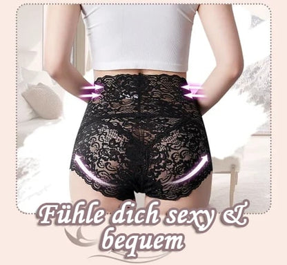 LaceLux™ High-Waisted Lace Panties with Gentle Shaping [1 + 1 Free]