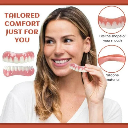 WhiteSnap™ – Enjoy Every Bite with Pain-Free, Perfectly Fitting Dentures [Buy 1 Get 1 Free]
