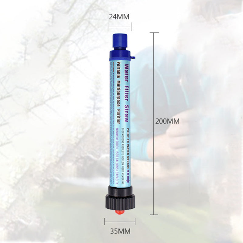 Portable Water Filter Straw with Ultrafiltration Membrane – 2000L Capacity