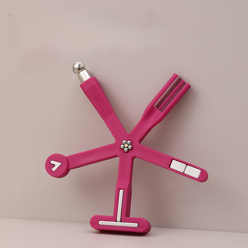 Magnetic Cat-Eye Nail Art Tool with 8 Interchangeable Heads