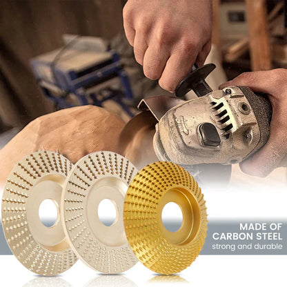 WoodCarve™ Wood Carving Discs for Angle Grinders [Buy 1 Get 2 Free]