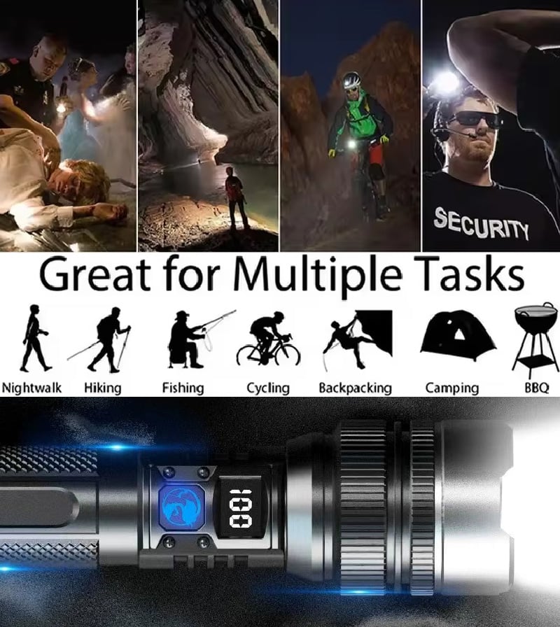 LedFlash™ – As Bright as a Lightsaber with Power Bank Function [50% Off]