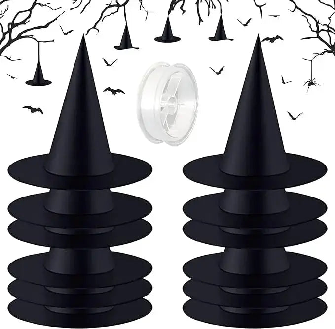 Hexenhüte™ – Unforgettable Spooky Atmosphere for Halloween & Party [6 + 6 Free]