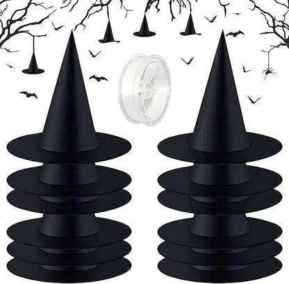 Hexenhüte™ – Unforgettable Spooky Atmosphere for Halloween & Party [6 + 6 Free]