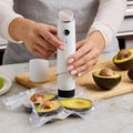 Compact Vacuum Sealer with One-Button Operation for Meal Prep