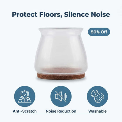 SlideSafe – Protects Your Home from Scratches and Unwanted Furniture Noises [8 + 8 Free]
