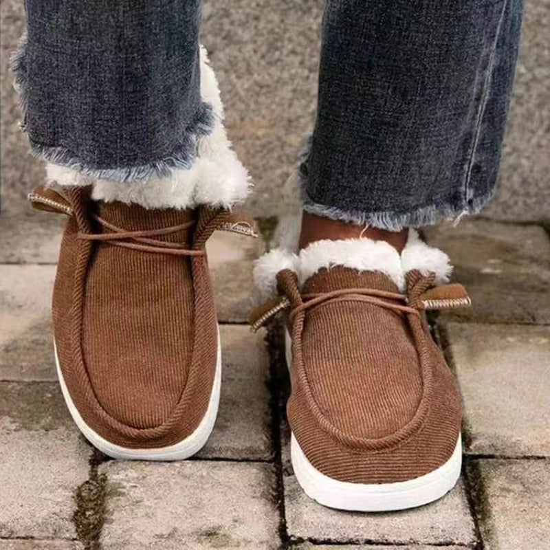 Warm Winter Fuzzy Women’s Winter Shoes