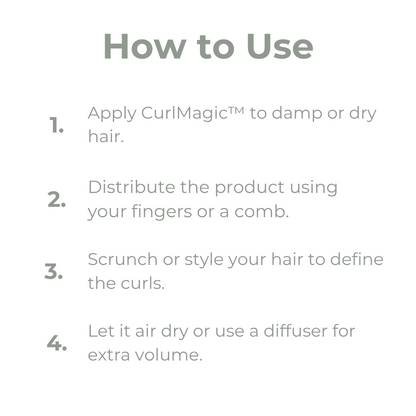 CurlMagic™ – Instant Transformation of Frizz into Silky Curls All Day [1 + 1 Free]