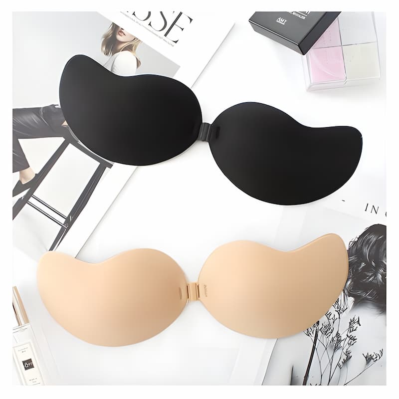 Strapless Push-Up Adhesive Bra – Invisible Wireless Support for Every Outfit