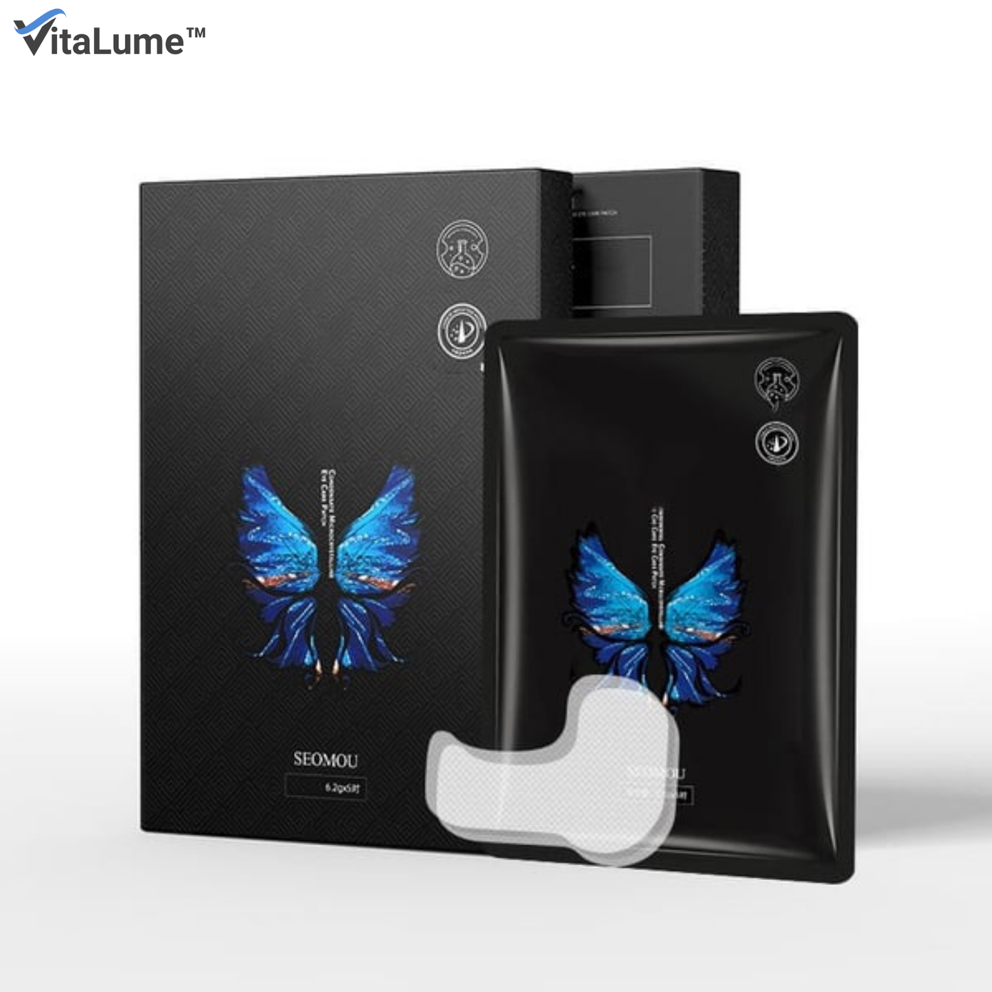 VitaLume™ – Wrinkle Patches with Microcrystals and Hyaluronic Acid for Intensive and Smoothing Care [1 + 1 Free]