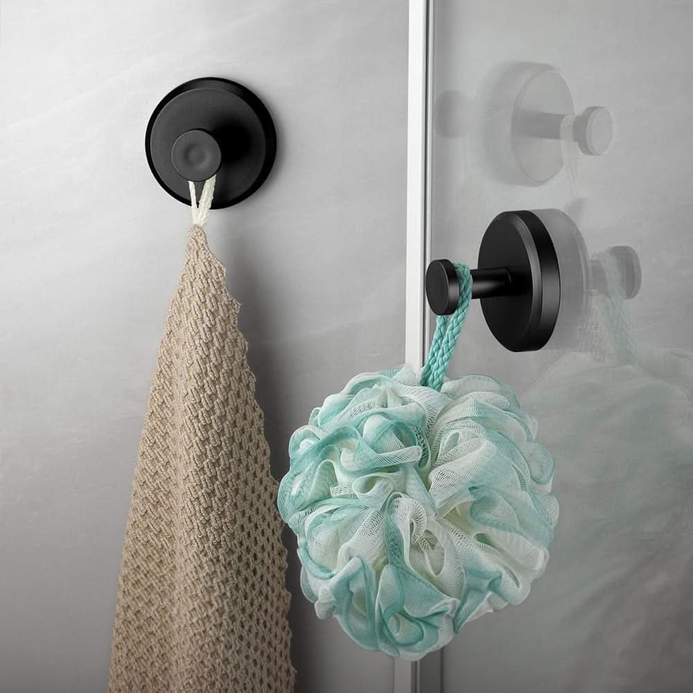 Suction Cup Hooks for Bathroom – No Drilling Required