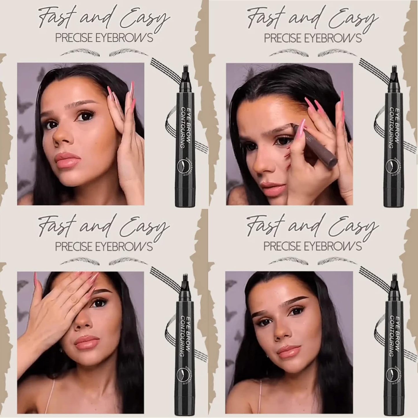 1+1 FREE | BrowElegance™ Effortless, Full Eyebrows That Last All Day Without Smudging