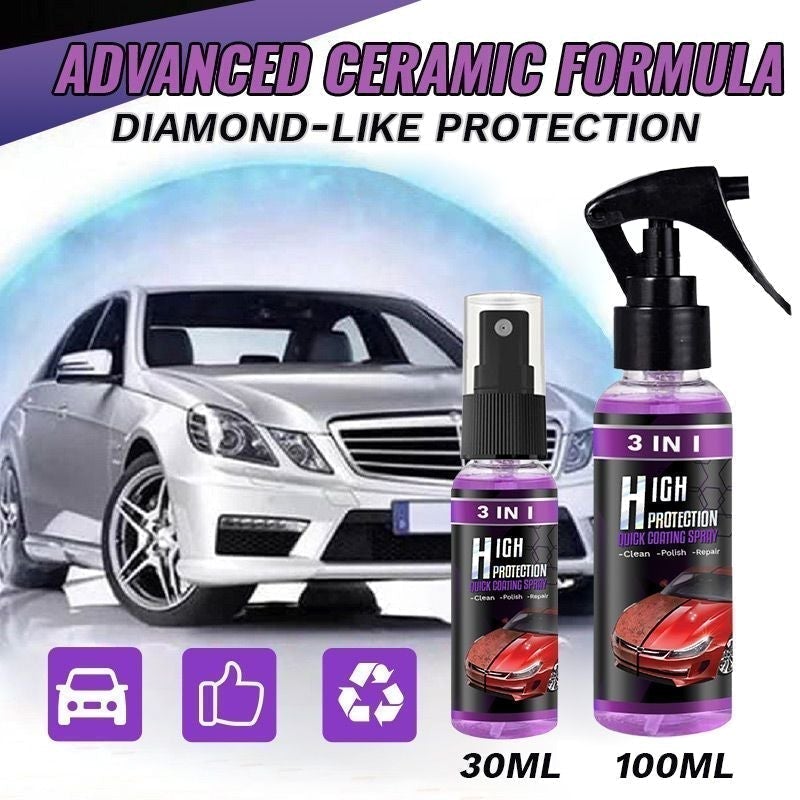 CarSpray™ – Protects and polishes your car for a long-lasting, radiant shine [1 + 1 Free]