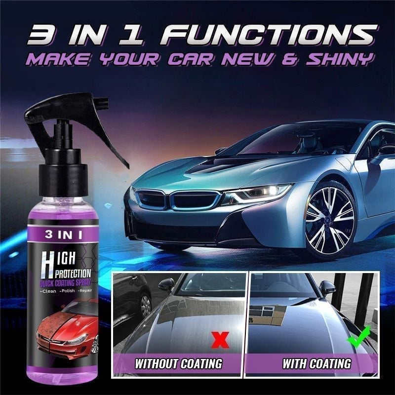 CarSpray™ – Protects and polishes your car for a long-lasting, radiant shine [1 + 1 Free]