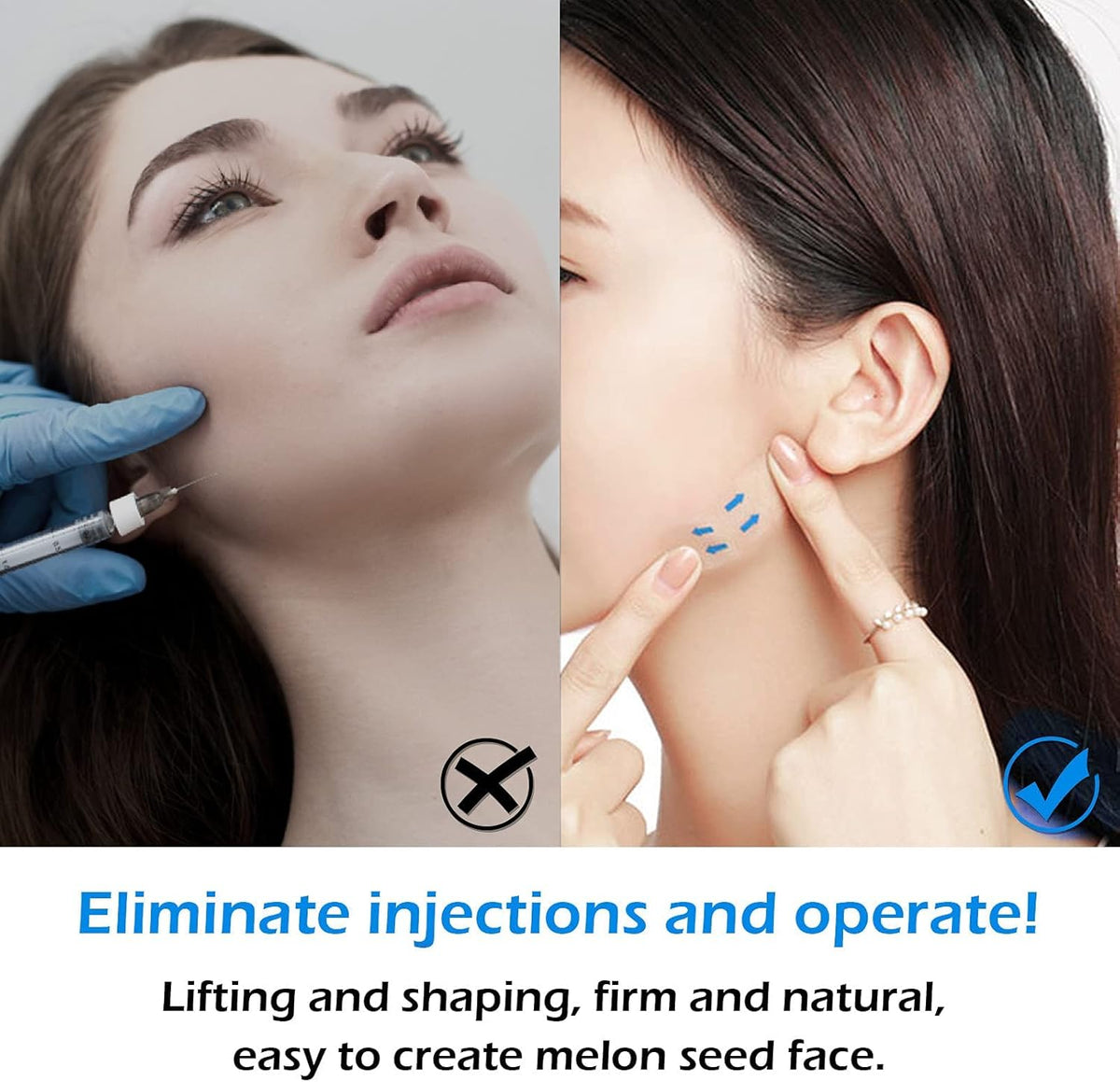 Invisible Face Lifting Tape – Waterproof & Breathable Skin Lift Strips