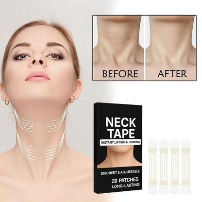 1+1 FREE | LiftSkin™ Neck Band – Smooths Wrinkles for a Confident, Youthful Neck
