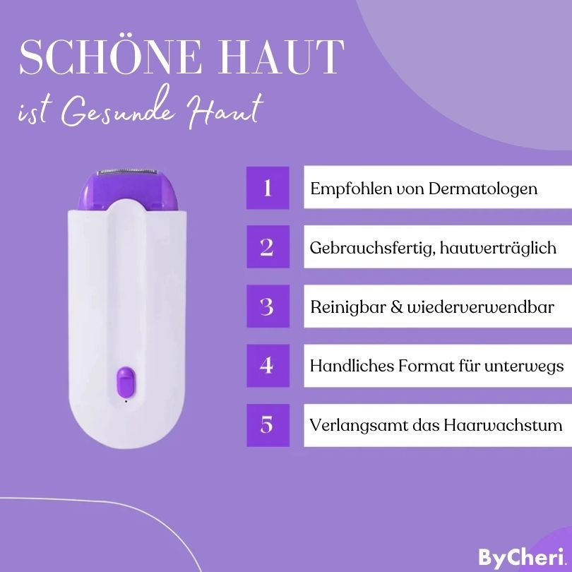 Painless Hair Removal Device with Infrared Light & Micro-Oscillation