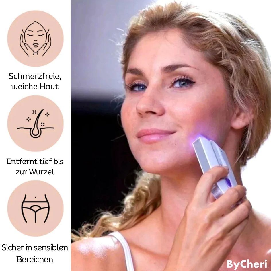 Painless Hair Removal Device with Infrared Light & Micro-Oscillation