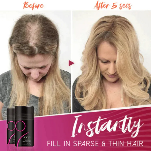 Hair Thickening Fibers Powder – Keratin Microfibers for Thinning Hair
