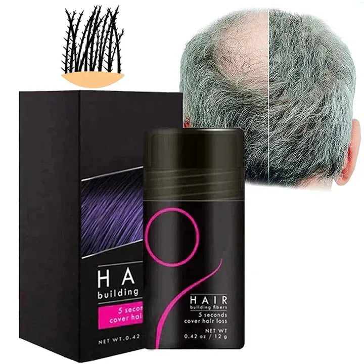 Hair Thickening Fibers Powder – Keratin Microfibers for Thinning Hair