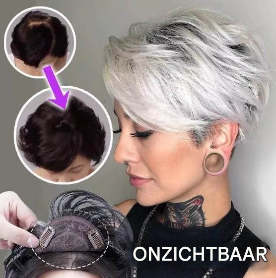 Natural Hair Clip Extensions for Volume and Fuller Hair