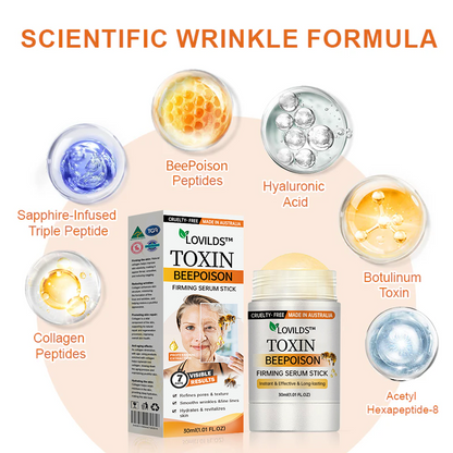 1+1 Free | LOVILDS™ Botulinum Toxin Honey Gift Tightening Serum Stick – Transform Your Skin in Just 7 Days with Firmness and Youthful Radiance