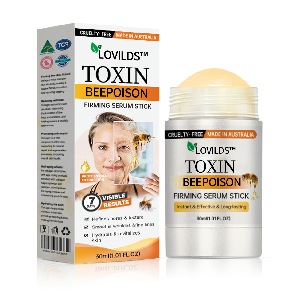 Bee Venom Firming Serum Stick with Hyaluronic Acid & Peptides