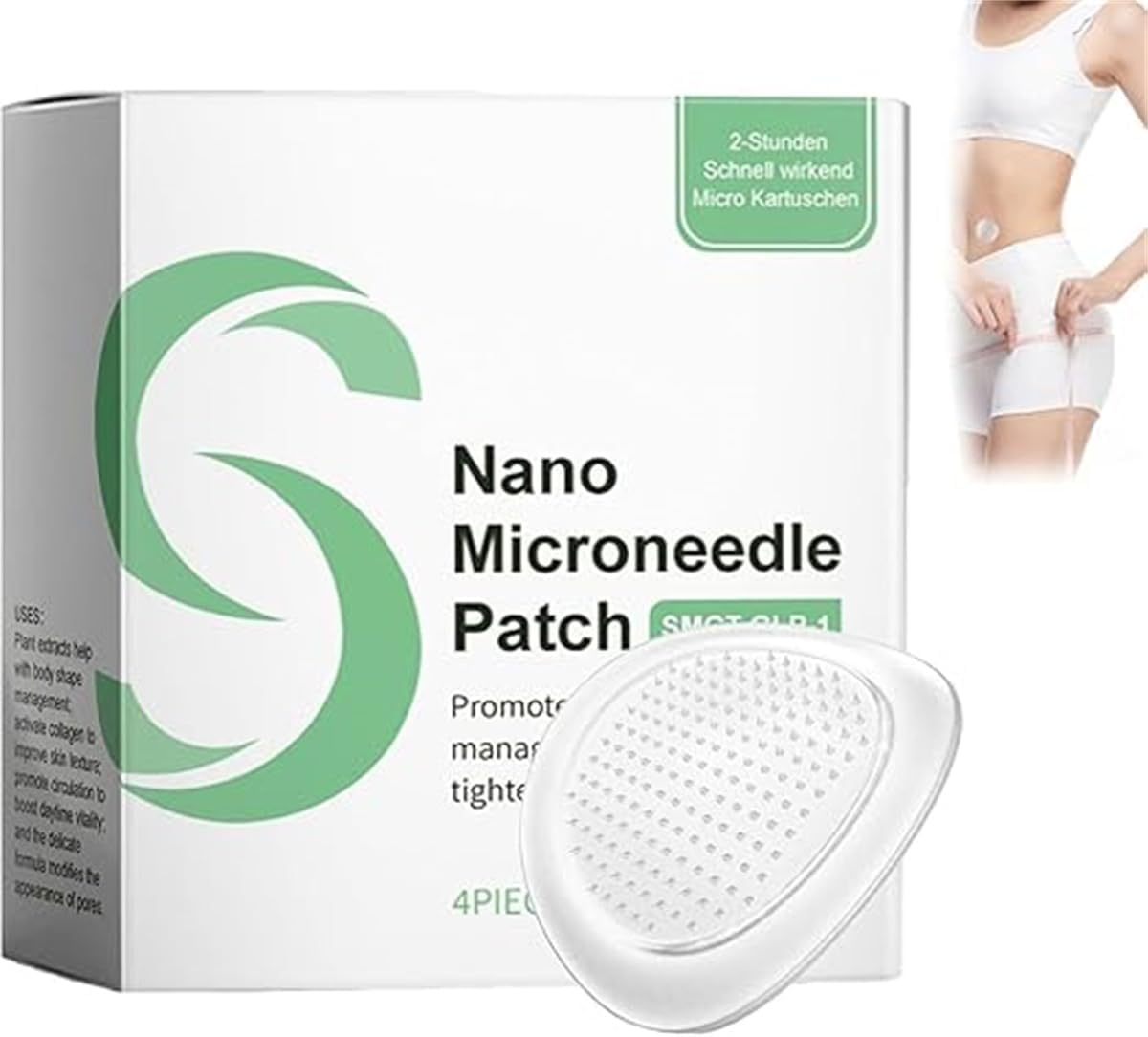 Soluble Nano Microneedle Patch for Daily Wellness (24-Hour Slow Release)