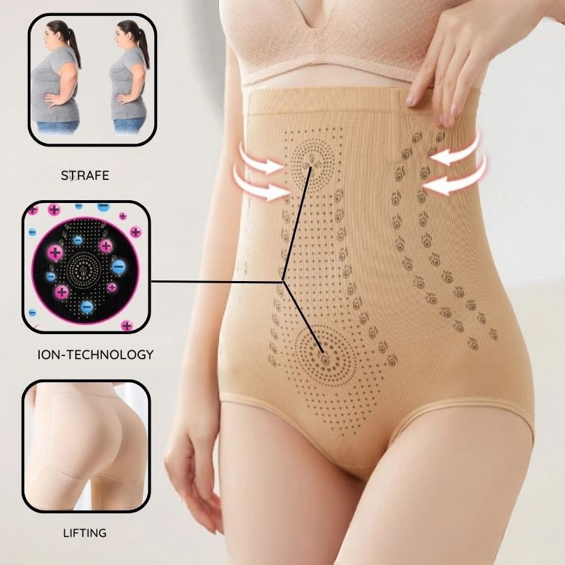 High-Waisted Thermal Body Shaper for Abdomen and Hips