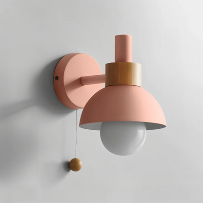 NordLume – Stylish LED Wall Light with Pull Switch for Cozy Ambient Lighting [50% Off]