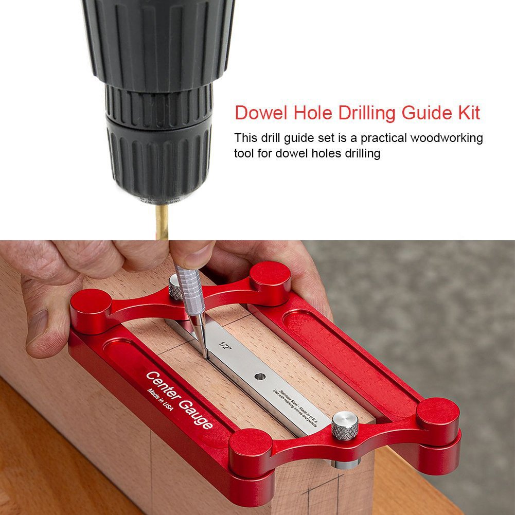 Centering Marking Tool for Woodworking Joints – Stainless Steel