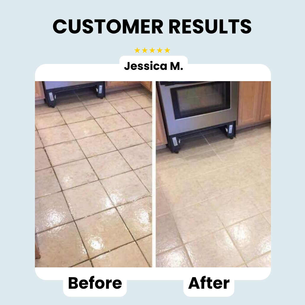 Tile & Grout Cleaner Spray for Streak-Free Deep Cleaning