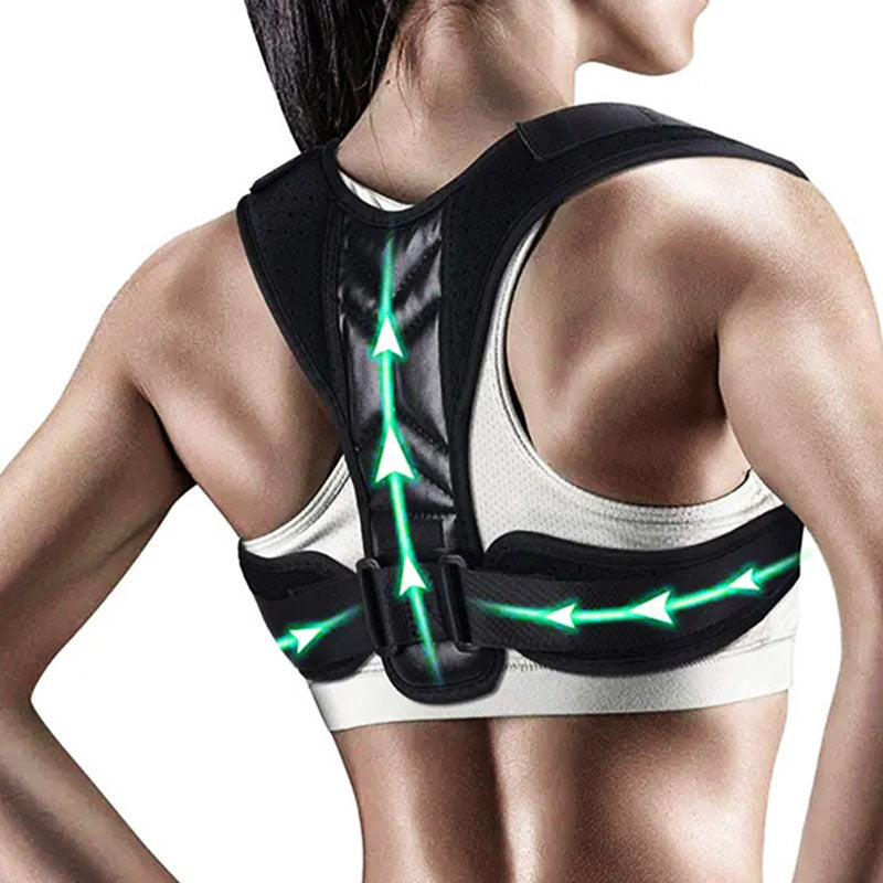 Adjustable Back Support Brace for Upright Posture – Unisex