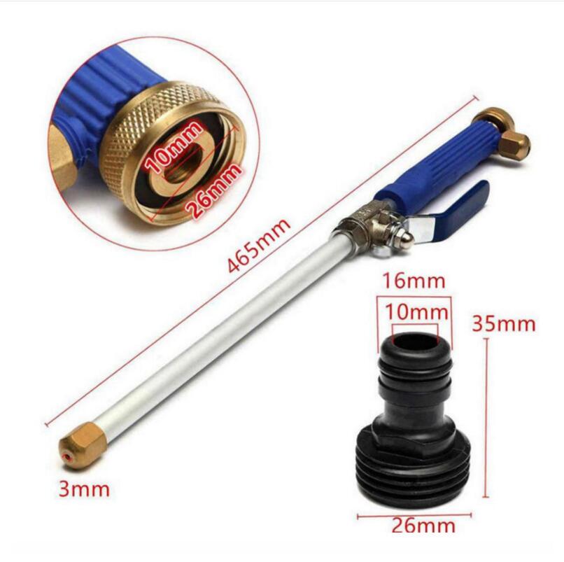 High Pressure Garden Hose Nozzle Attachment for Outdoor Cleaning