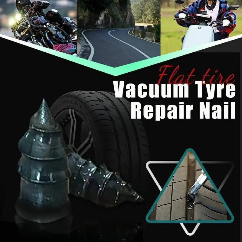 TireNail™ – Comprehensive Kit for Quick Repair of Rubber Tire Punctures [20 + 20 Free]
