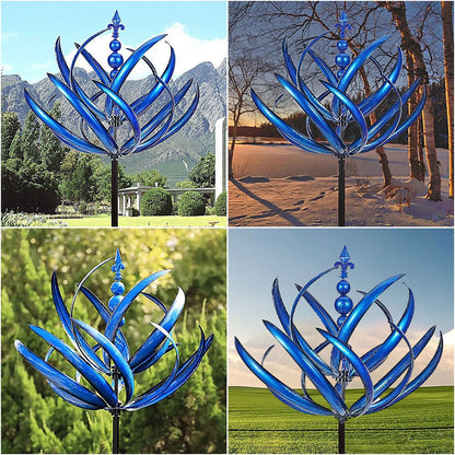 LotusSpinner™ – Weather Vane for the Garden, Decorative & Wind-Activated Garden Accent [50% Off]