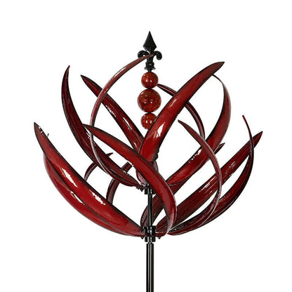 LotusSpinner™ – Weather Vane for the Garden, Decorative & Wind-Activated Garden Accent [50% Off]