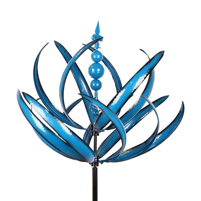LotusSpinner™ – Weather Vane for the Garden, Decorative & Wind-Activated Garden Accent [50% Off]