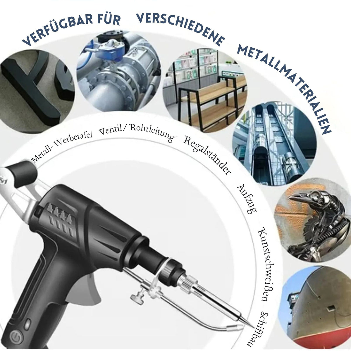 Portable Electric Welding Machine with Real-Time Monitoring for DIY & Metalwork