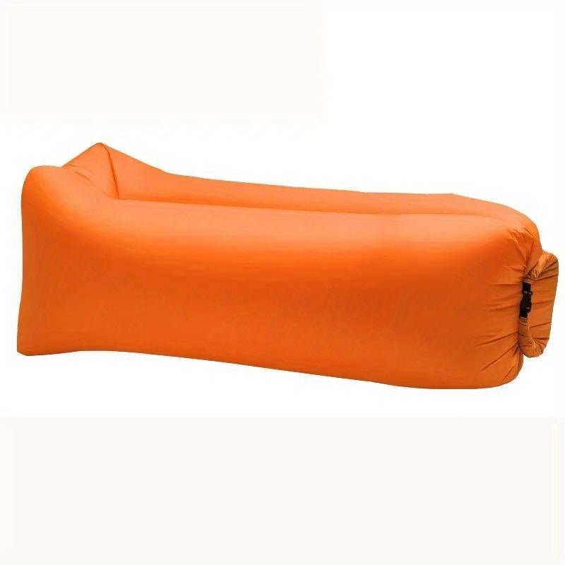 Inflatable Outdoor Lounger with Air-Catch System – No Pump Needed