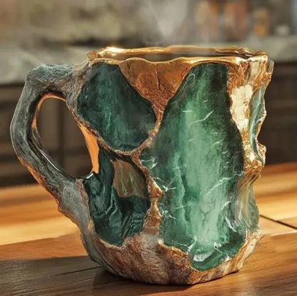 AuraStone – Handcrafted Mineral Stone Coffee Mugs Made from Real Crystal [50% Off]