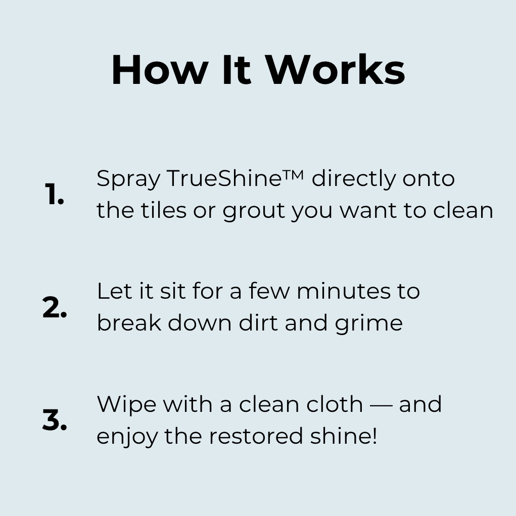 Tile & Grout Cleaner Spray for Streak-Free Deep Cleaning