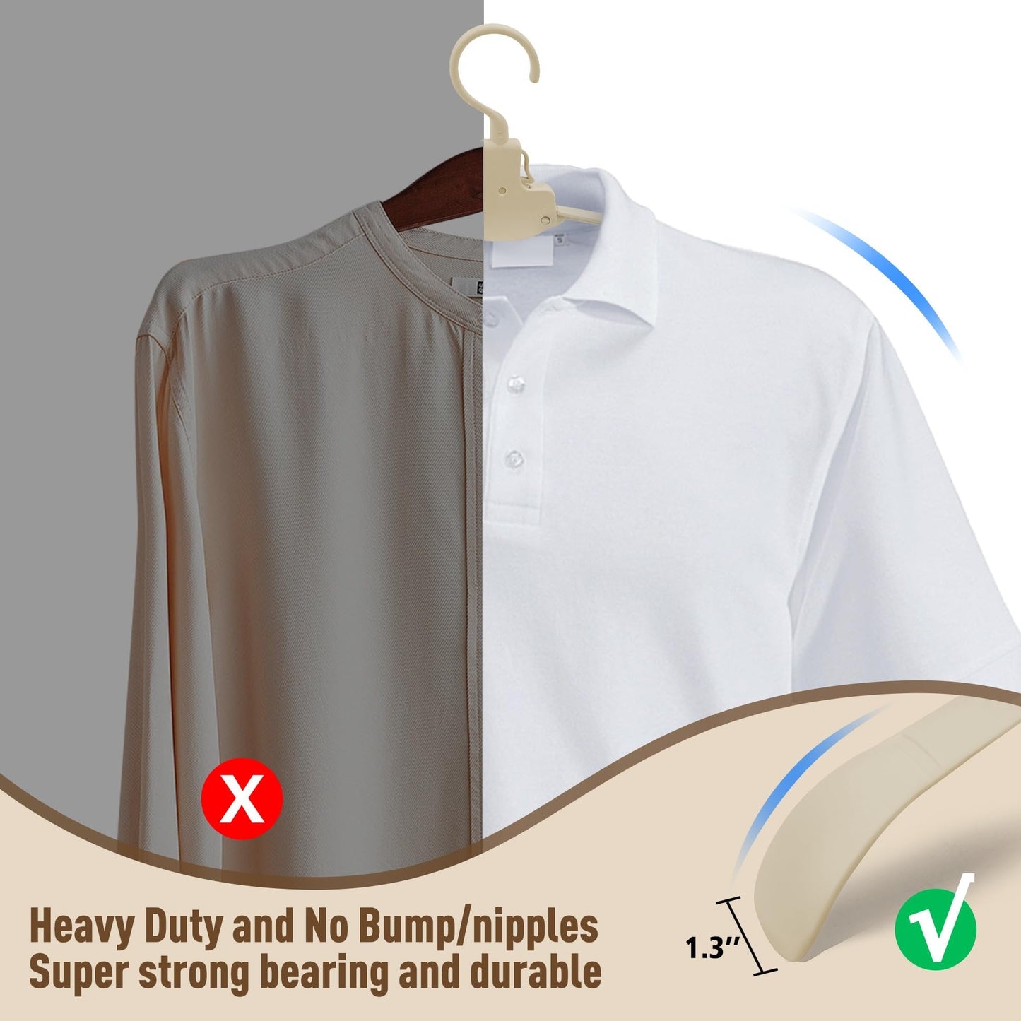 Flextrock™ – Foldable clothes hanger, sturdy, space-saving, practical, versatile, and durable [Buy 5 + Get 5 Free]