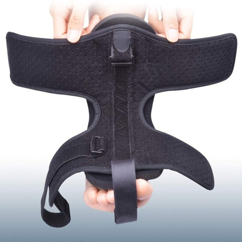 Plantar Fascia Night Splint with Adjustable Straps & Open Heel